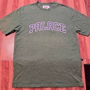 Palace Green Alas Heavyweight Spell out Shirt Medium